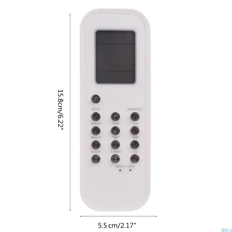R91A AC-Fernbedienung für MICEA RG35B-BGE RG35B/BGE RG35B/B-Klimaanlage für Zuhause