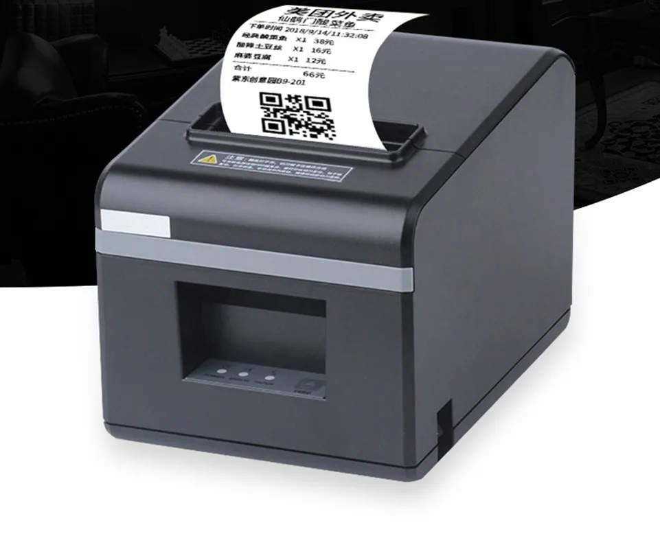 Wholesale  80mm thermal Small ticket receipt printer automatic cutting printing USB port or Ethernet port Bluetooth WIFI