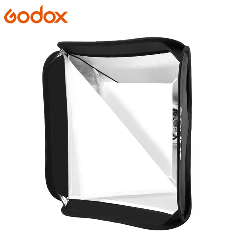 GODOX 40/50/60/80ซม.Softbox กับ S Type Stable Elinchrom / Bowens Mount แฟลชวงเล็บ Mount Foldable Softbox Kit