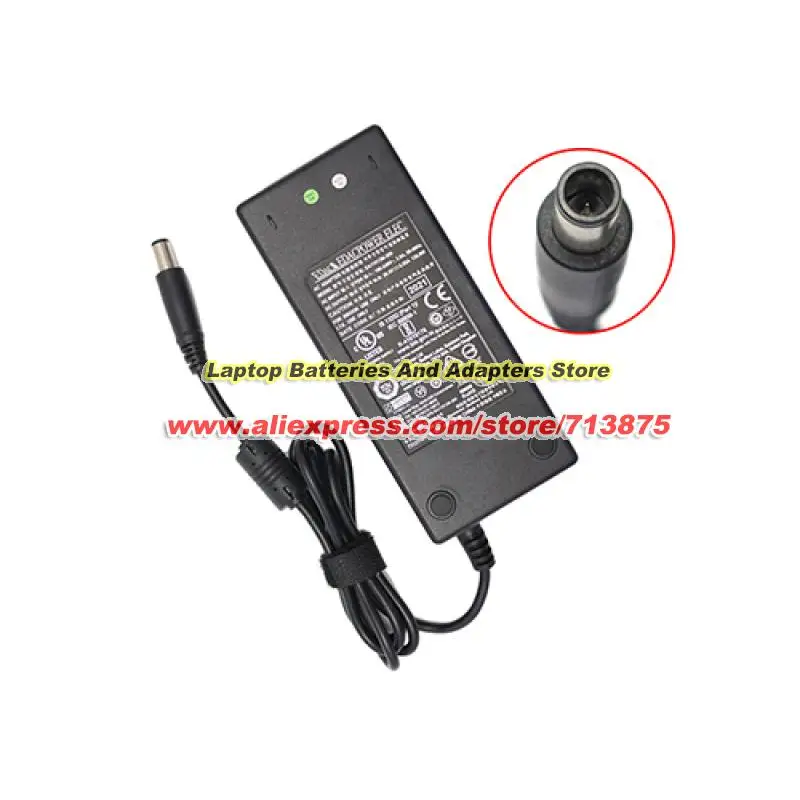 Imagem -02 - Adaptador Edac Genuíno Ea11013m205 Carregador para Apple m1 Docking Station Targus 180au Dock 180euz 20.5v 5.85a 120w 7.4x5.0 mm