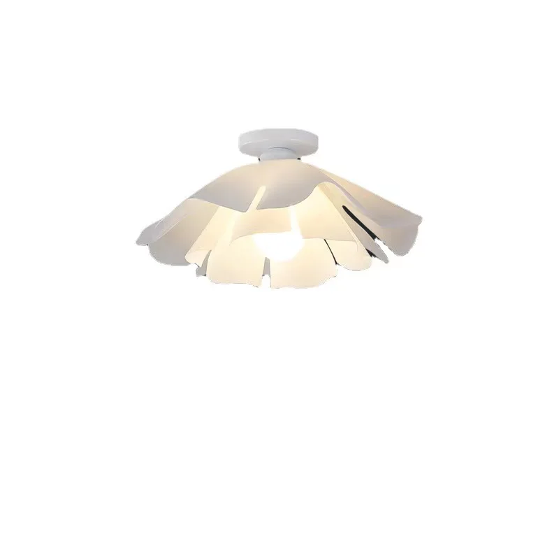 

Modern simple flower children's room ceiling light warm bedroom romantic acrylic ceiling light