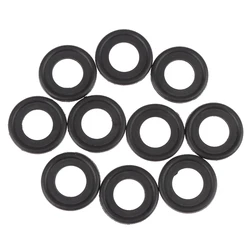 10Pcs Black Rubber Oil Drain Plug Gaskets Washer Replacement for GM Opel Astra G H Vauxhall Saab