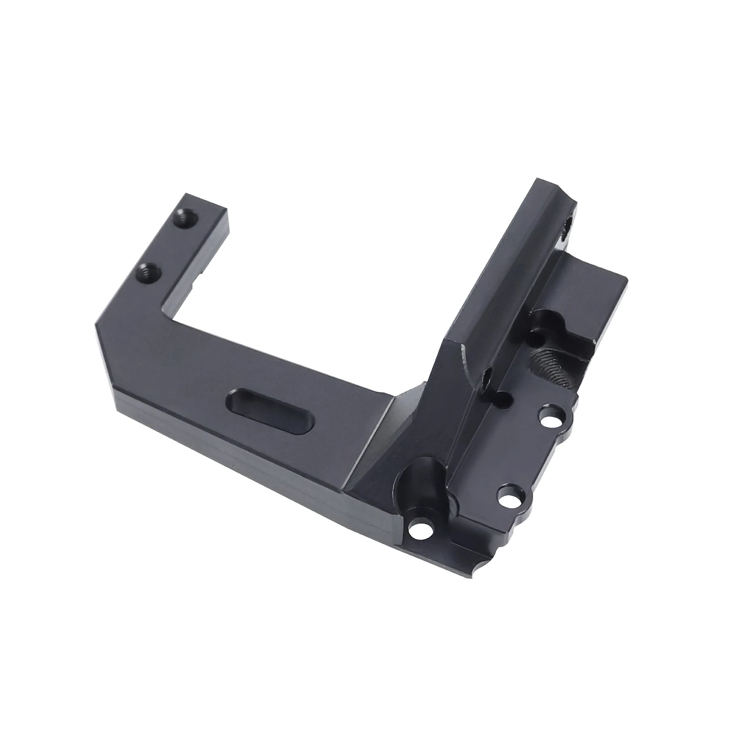 헤비 듀티 H10 황동 서보 마운트 서보 브래킷 1/10 RC 크롤러 카 밴퀴시 H10 옵틱 교체용 스톡 RC 업그레이드 부품