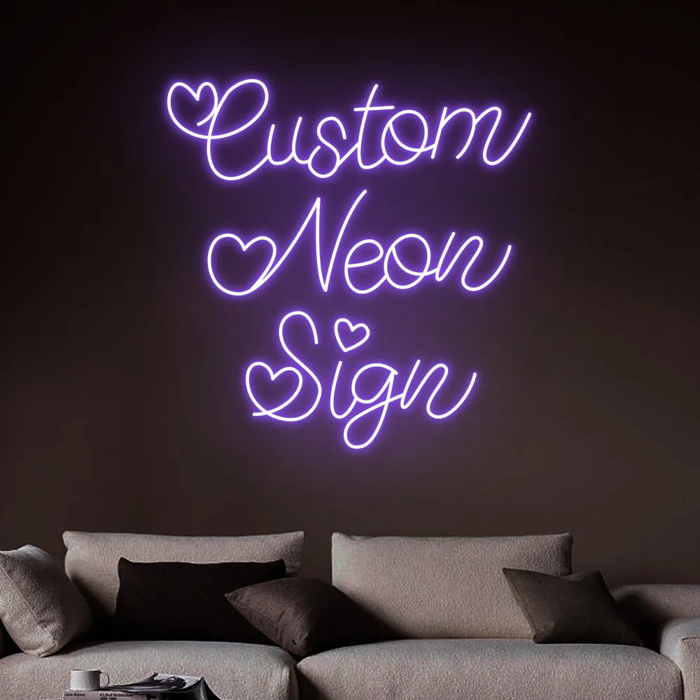 110-240V Custom Neon Sign Room Decor Congratulation Lighting Neon Signs Business Logo Shop Name Design Custom Neon Light Signs