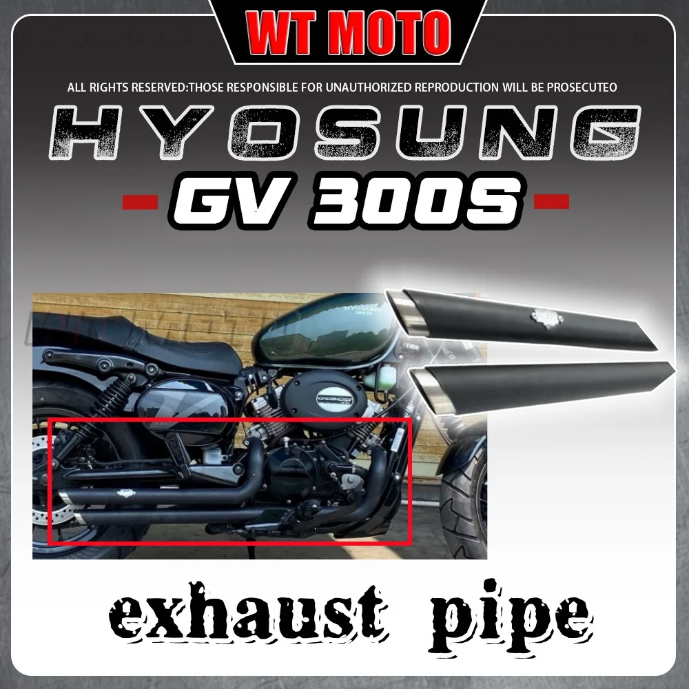 

Для HYOSUNG GV300s выхлопная труба Hyosung gvs 300 Gv 300s 300Gvs gv300s 300sGv gv 300s 300gv s подкова звуковая выхлопная труба