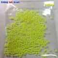 yellow soft beads