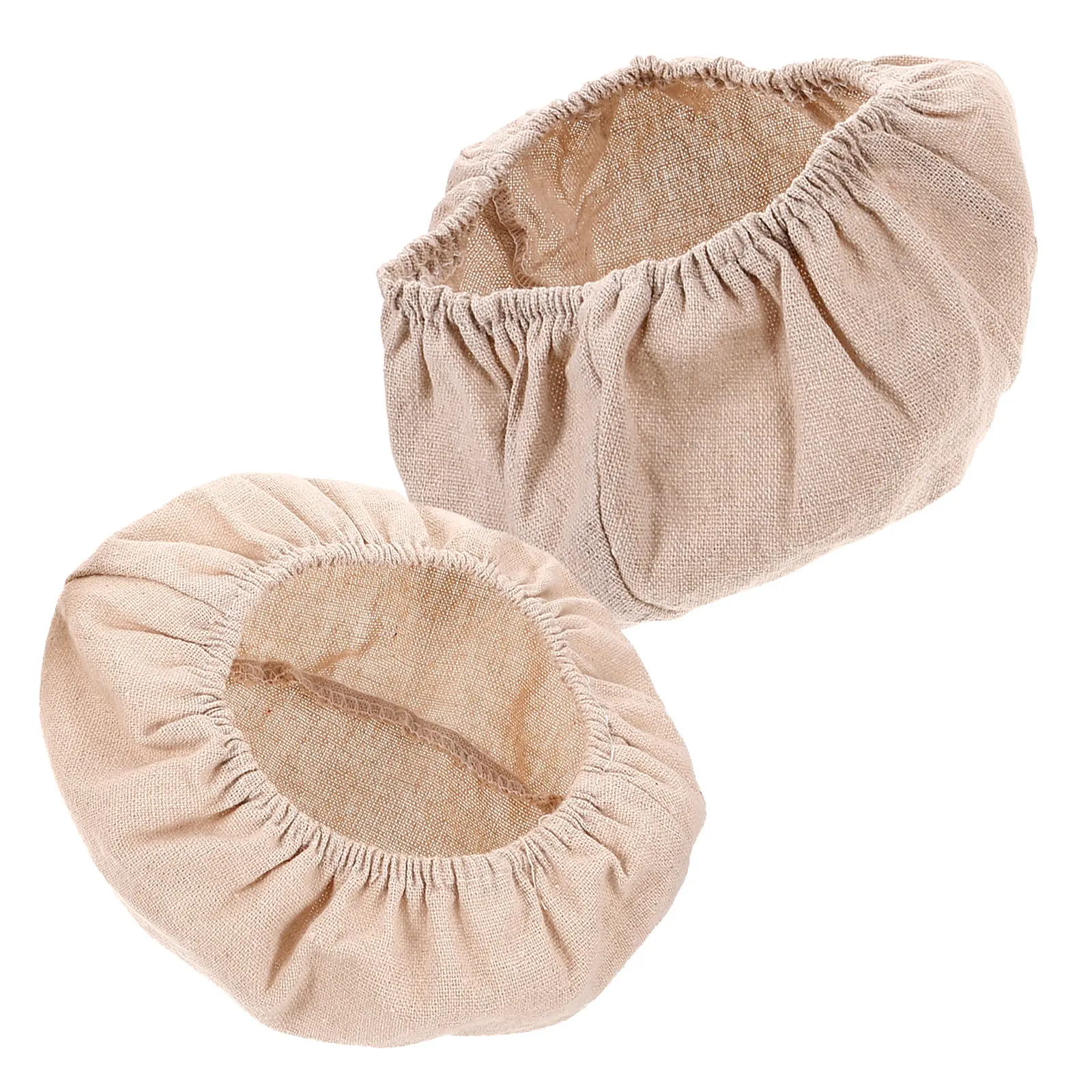 2Pcs Cloth Liner for Sourdough Bread Proofing Basket Even Rise Non Adhesive Foldable Storage Baking Supplies Pastry Making Tools