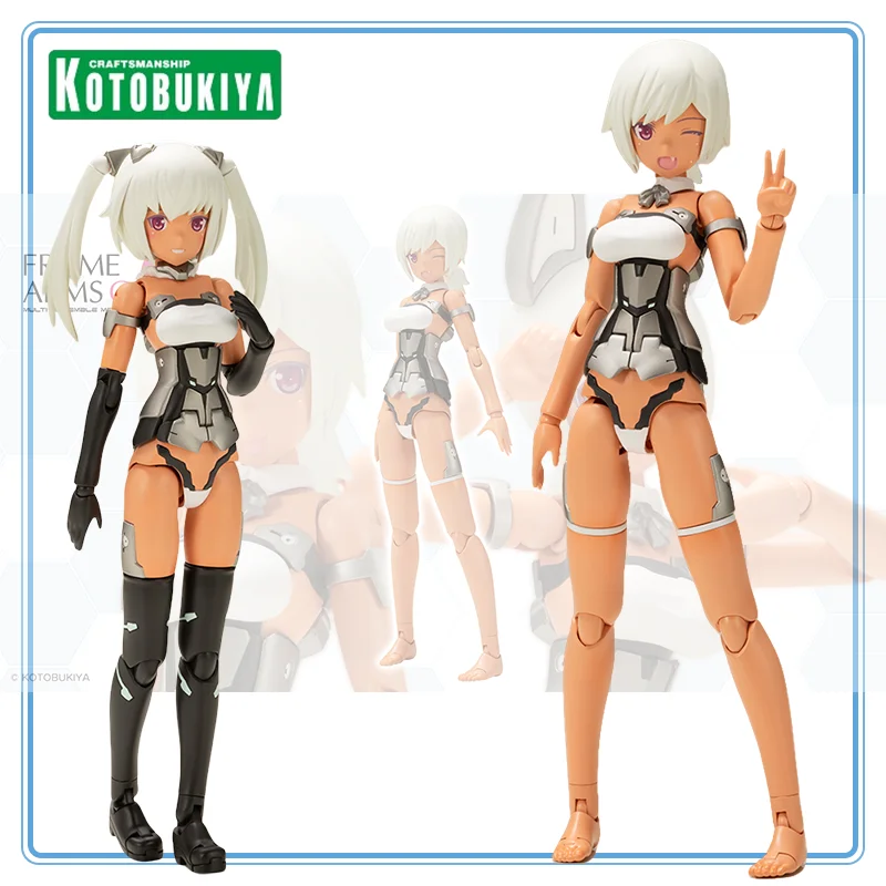 

KOTOBUKIYA Оригинальная рамка с ручками Girl Laetitia Silver Ver. Аниме Фигурки Модель Collectio Игрушка Аниме Мультяшная Фигурка