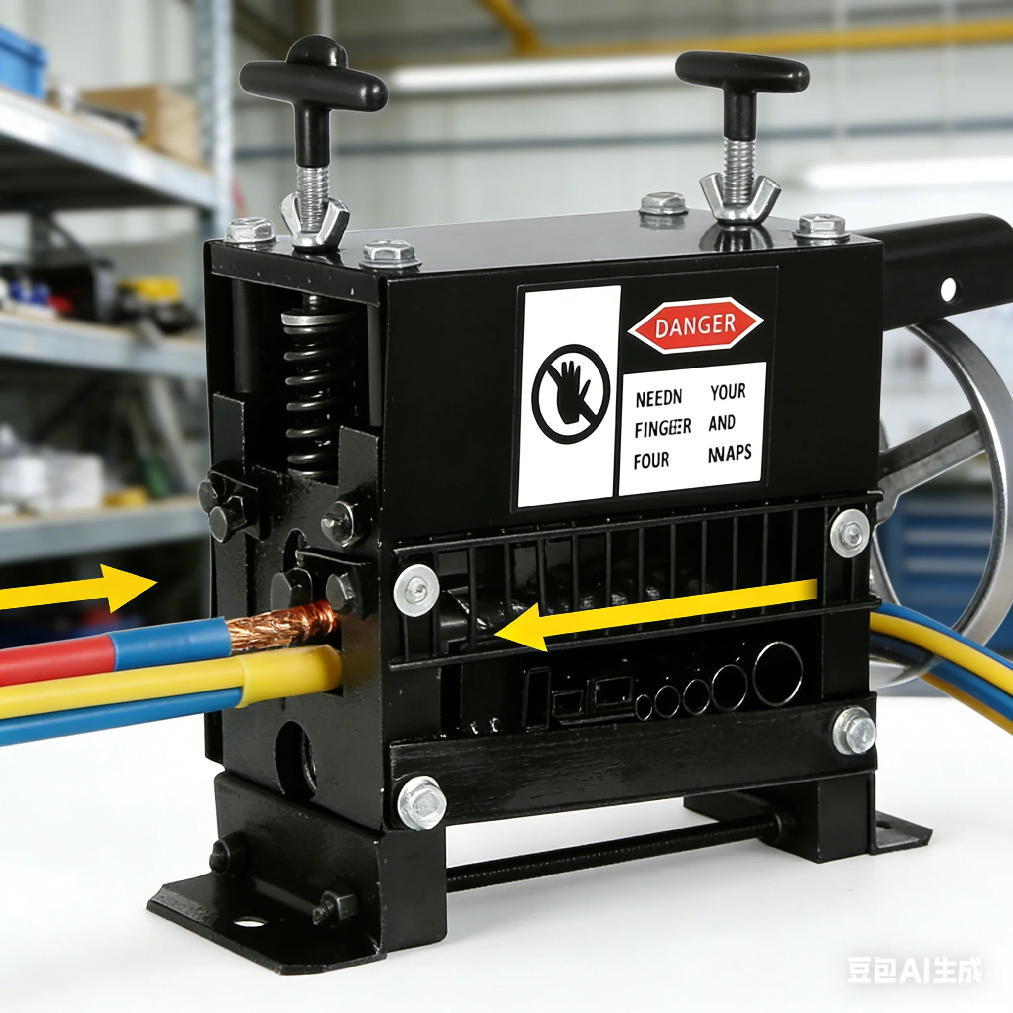 

Электрический инструмент для быстрой зачистки проводов и кабелей, портативный станок для снятия изоляции, переработки медного лома, 1-20 мм