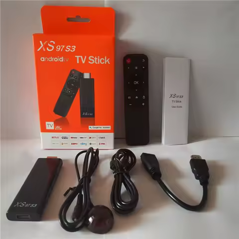 XS97 S3 Smart TV Stick 2GB 8GB Set Top Box H313 4K 2.4G 5.8G Dual Wifi Android 10 Media Player Set Top Box PK M98 Y10 TV98 Q6 Q2