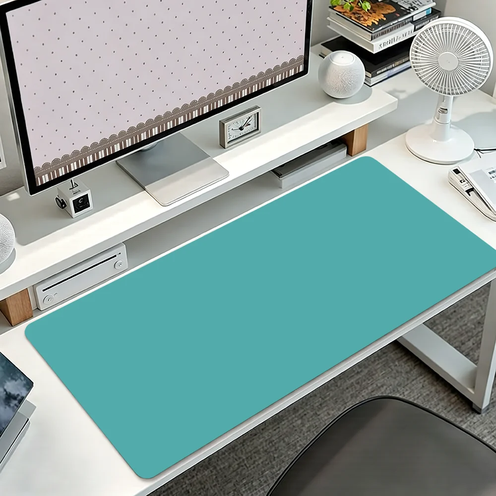 Fashion Classic Transformative Teal Navy Blue Non-slip Thickened MousePad Student Gaming Cushion Large Writing Lockedge Office