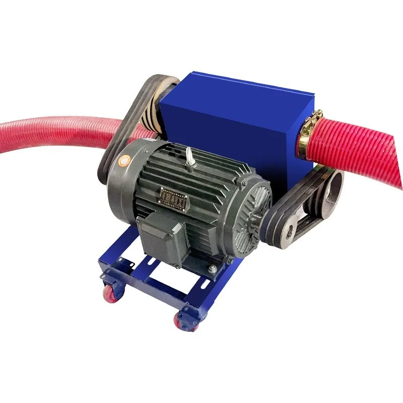 Double tube middle drive sand pumping machine Screw conveyor Industrial household farm grain station Material feeding and