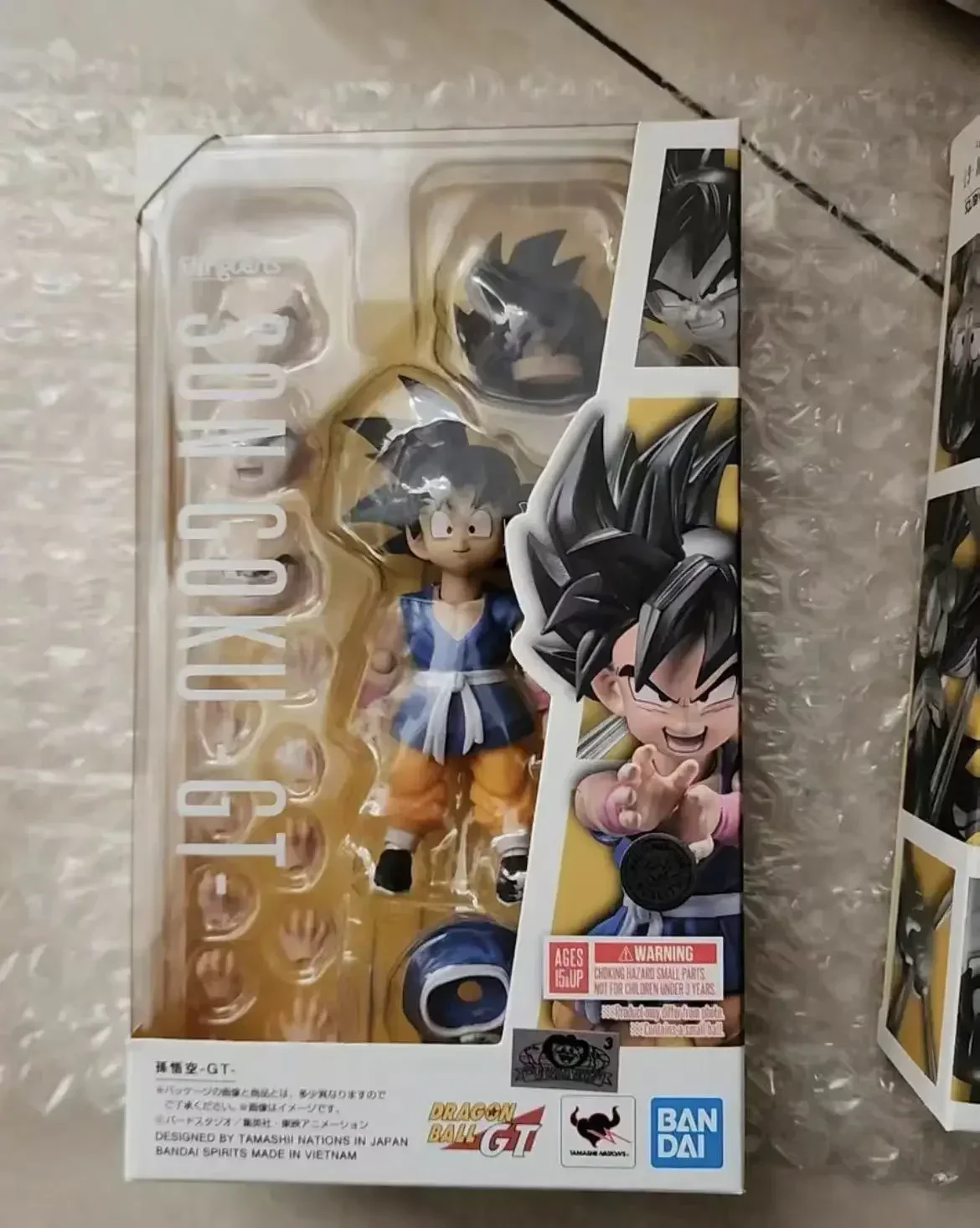 

In Stock Original Dragon Ball SH Figuarts Shf GT Son Goku Action Figures Anime Model Toys Figura Pvc Gift