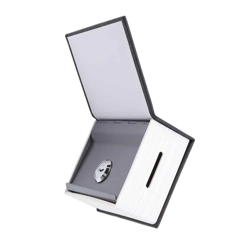 Cash Box With Combination Lock -  Jewelry & Key Storage, Decorative Privacy Container, Anti-Theft Design