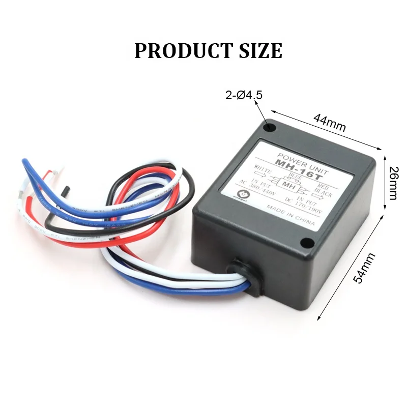 MH-16T MH Series Single Phase 50/60Hz AC/DC Converter Power Unit Motor Brake Rectifier Module 3A Output