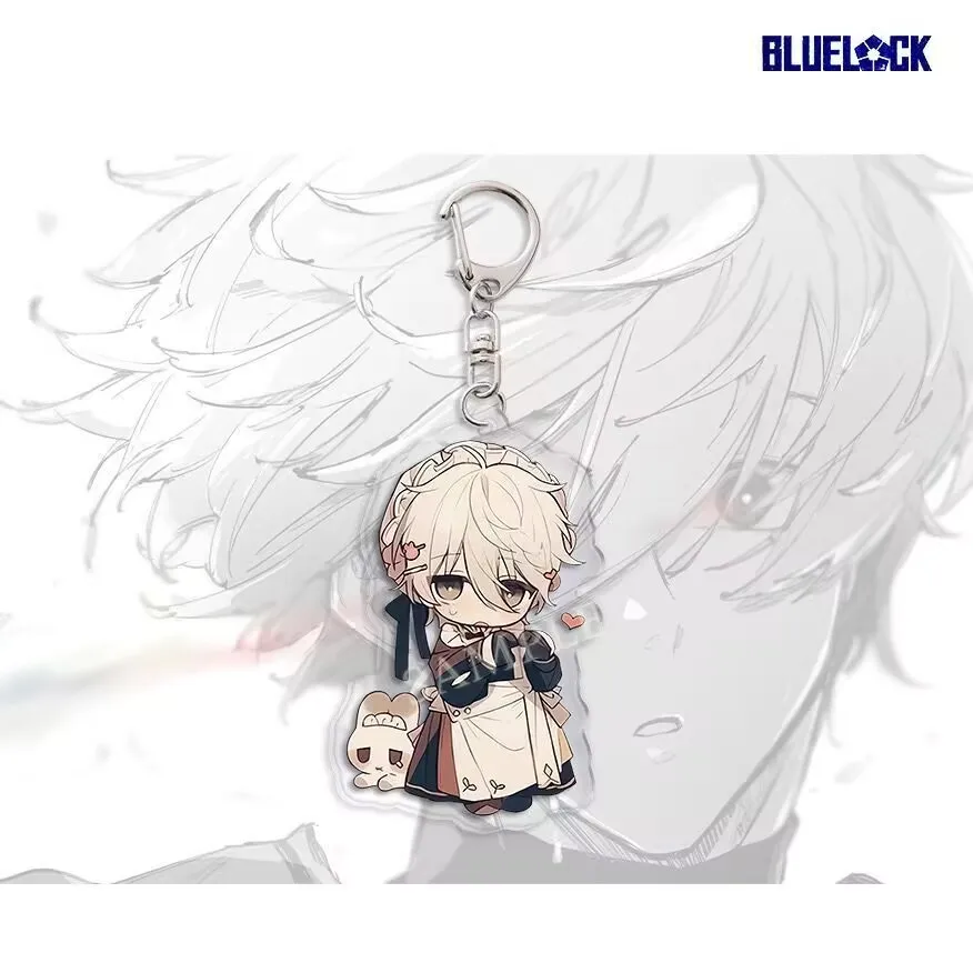 Costume da cameriera portachiavi "Blue Prison". Ciondolo "Jieshi Yifeng Lehui Qianqie Leopard Horse".