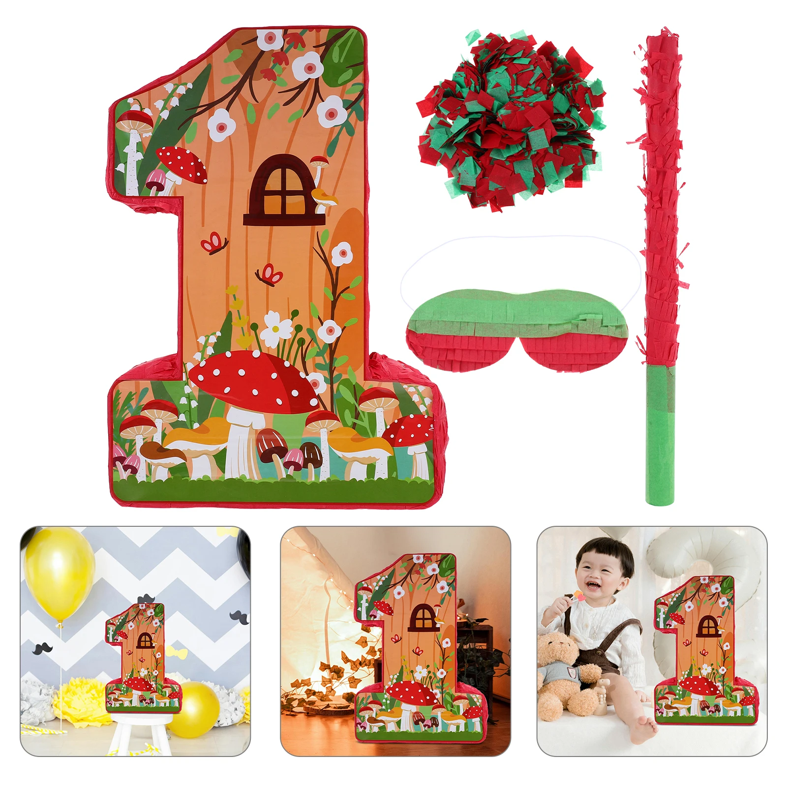 

Mushroom Pinata Mushrooms Graduation Birthday Party Back to School Fiesta Desktop Baby