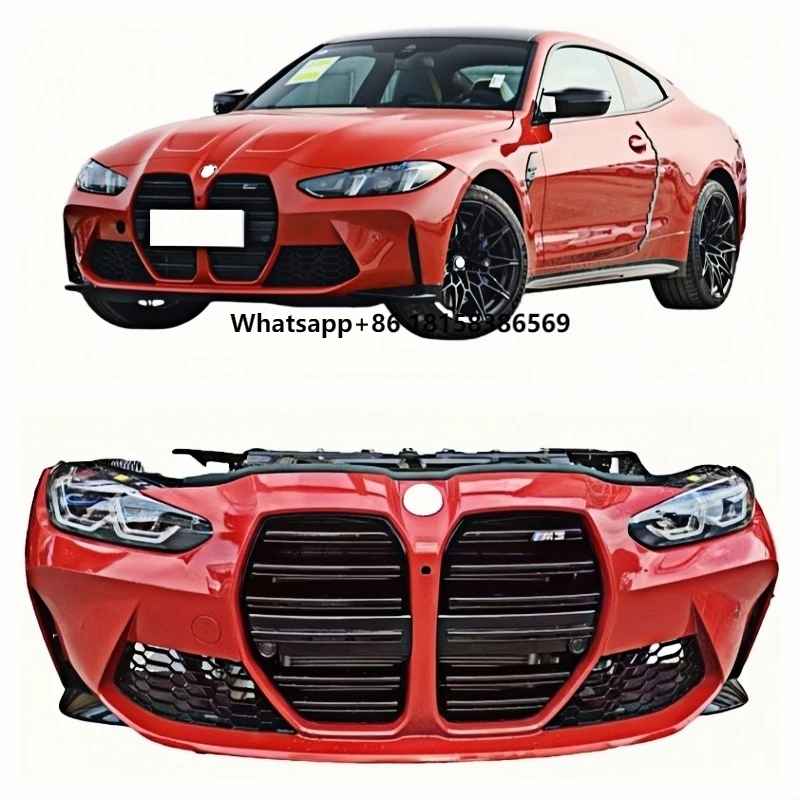 

Complete Front Face Body Kit with Fog Light Cut-Outs for G80 G82 M3 M4 Front Bumper Assembly