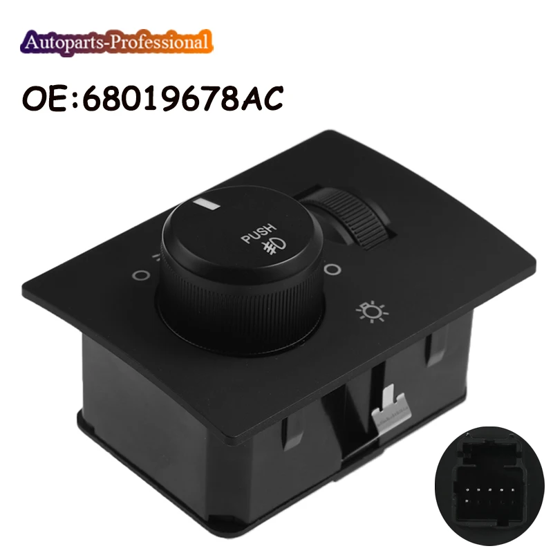 

Переключатель управления противотуманной фарой для Dodge Chrysler 300 300C 2005-2011 68019678AC