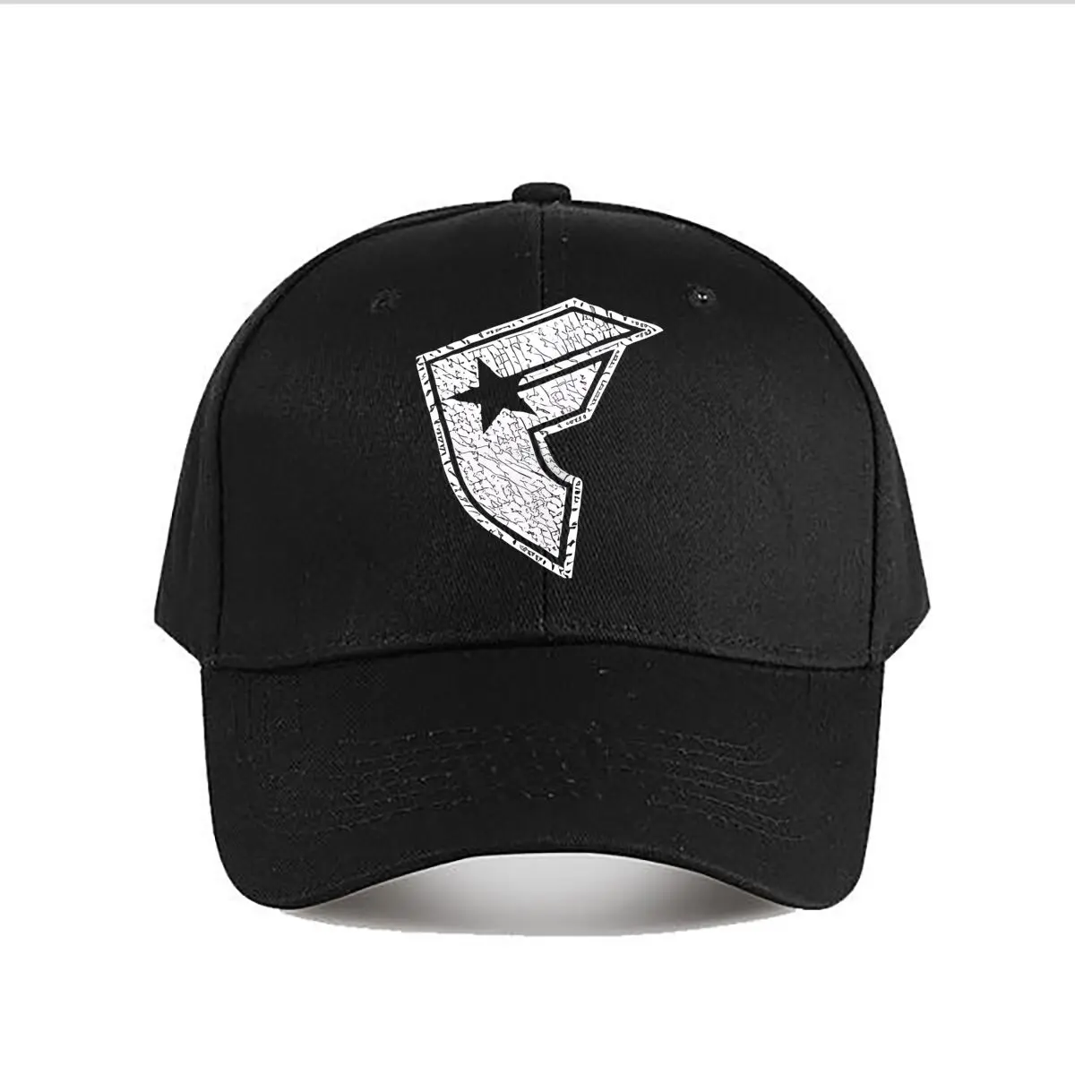 Star Shield Geometric Outline Graphic Baseball Cap Fashion Men Sunhat Women's Outdoor Sports