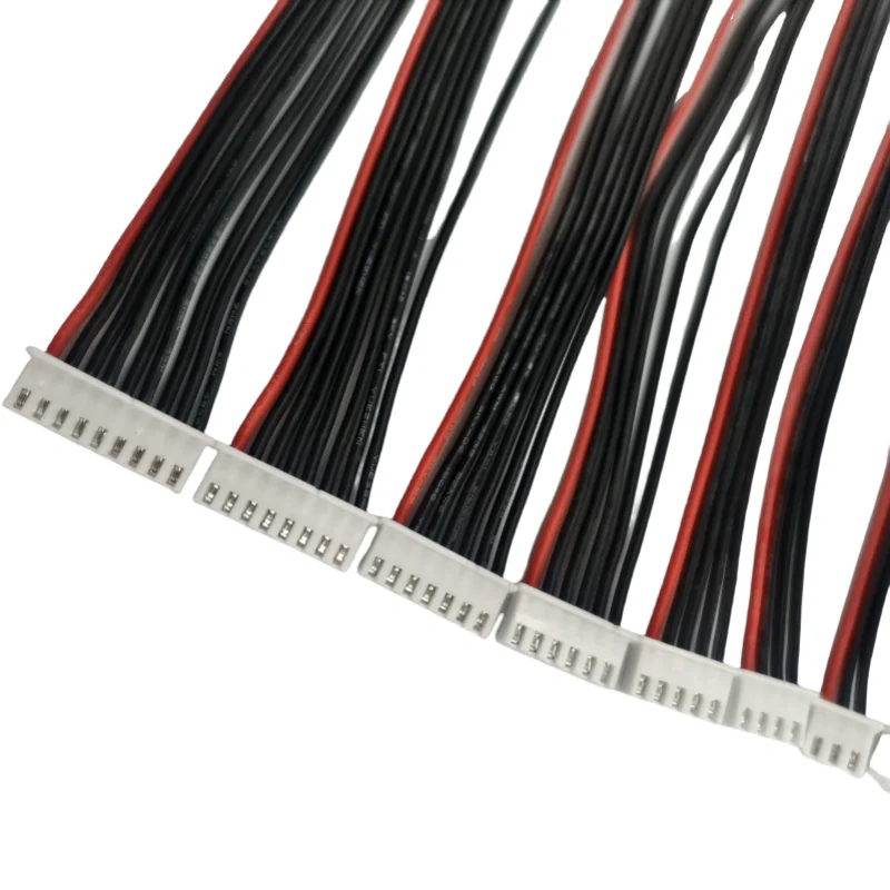 

10pcs balanced single head wire aviation model lithium battery assembly line silicone wire 1S 2S 3S 4S 5S 6S 7S 8S 30CM 22AWG