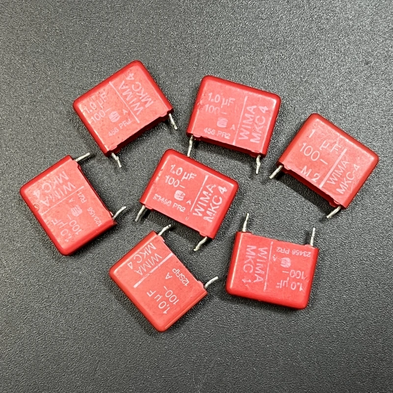 WIMA1.0UF100V1UF Capacitor secondhand parts 105UF Please be careful with short tripod distance for requirements 15 Copper feet