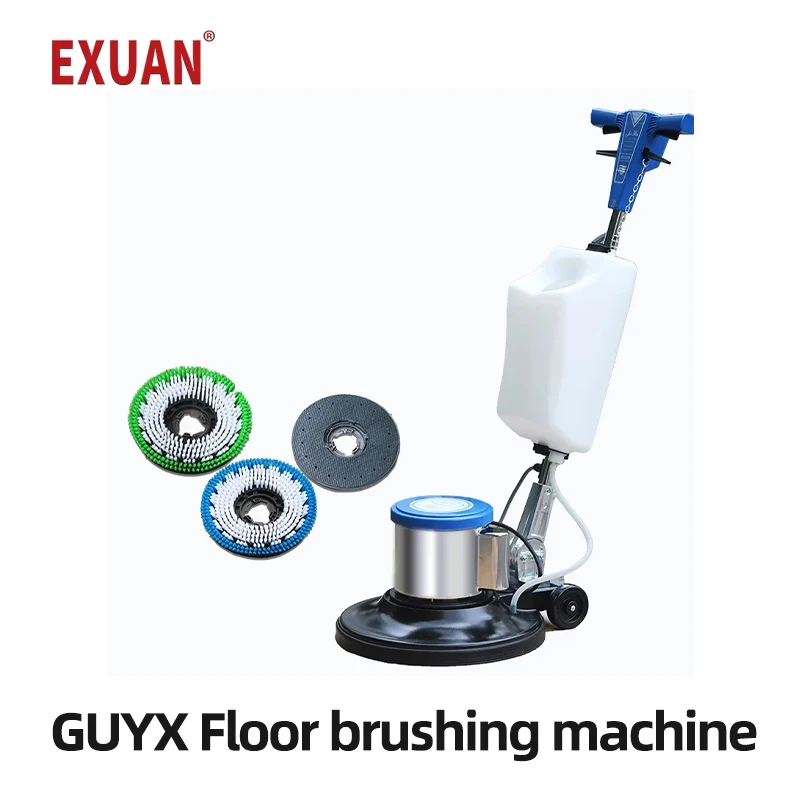 Floor Polishing Machine 15L Push Brush Wiping Machine Polishing Home Hotel Floor Cleaning Waxing Polishing Machine BF522