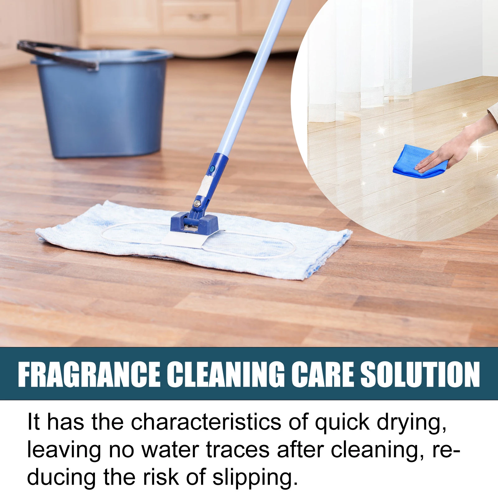 Floor Cleaner Liquid Long-Lasting Fragrance Fragranced Floor Cleaner 100ml Multisurface Aroma Mop Soap for Wood Tile Laminate view 6
