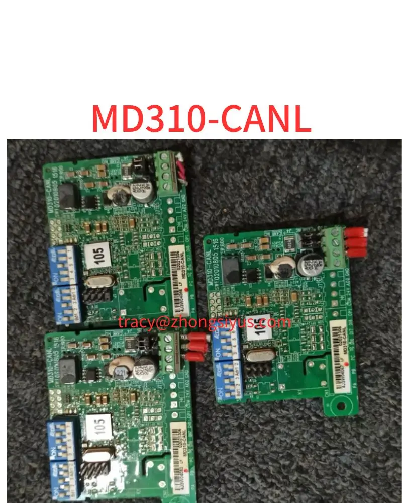 

Second-hand MD310-CANL converter communication expansion board collector differential encoder interface card, function package