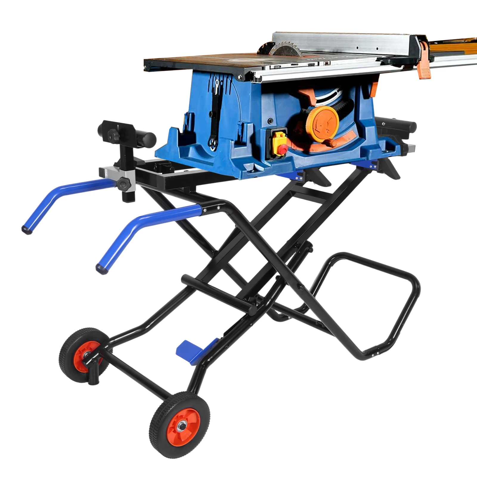 

Portable Table Saw Stand 330Lbs Load Capacity Rolling Miter Saw Stand All-Terrain Wheels Universal for Most Brands of Table Saws