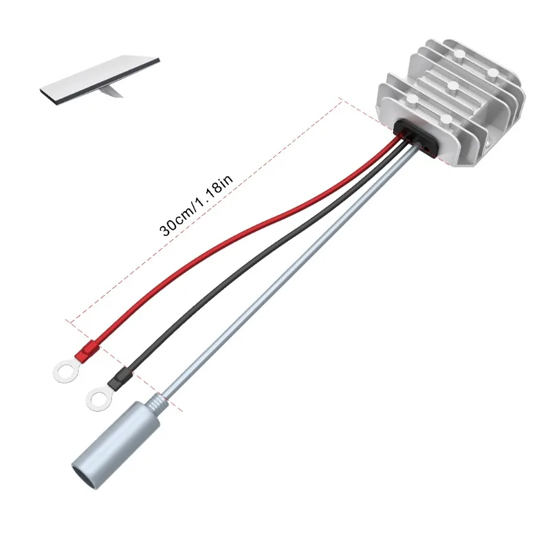 

Миниатюрный повышающий преобразователь напряжения DC 16AWG 12В в 36В 2А Gen3 Gen4, мини-блок питания DC для коммуникационных кабелей
