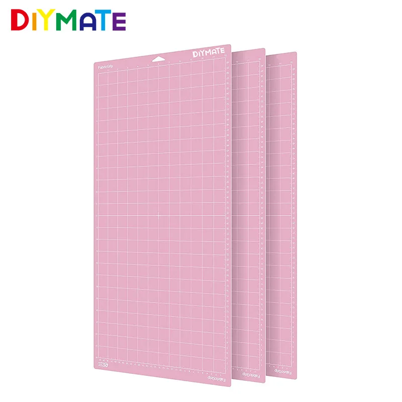 4 farbe Ersatz Schneiden Matte Klebstoff Gummi Pad Mit Mess Grid 12*24 Zoll Geeignet Für Silhouette Cricut/cameo Plotter