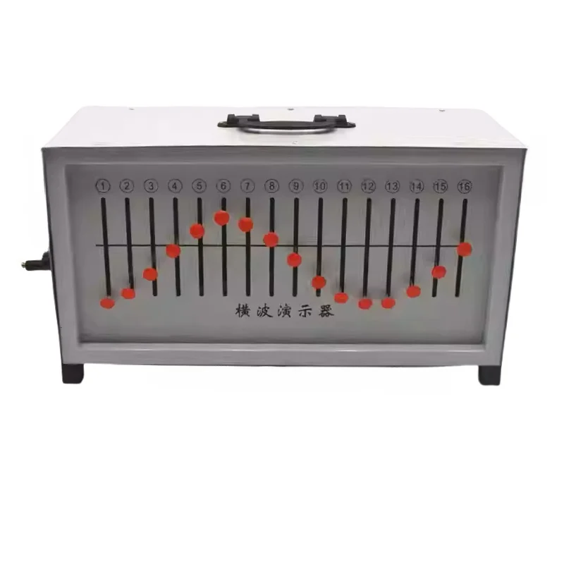 Longitudinal And Transverse Demonstrator Box Type Longitudinal And Shear Wave Wave Physics Experiment Equipment