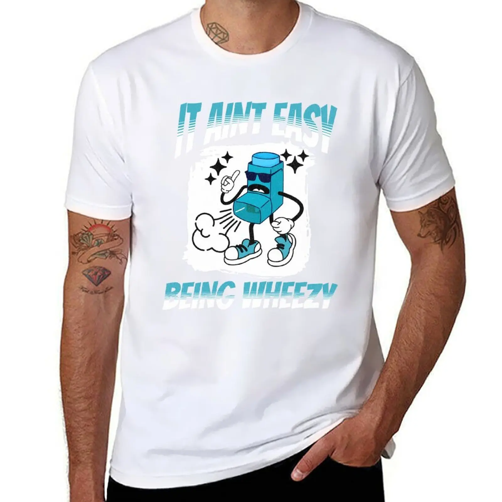 

It Aint Easy Being Wheezy T-Shirt t shirts for man cotton soft man t shirts graphic T-Shirt