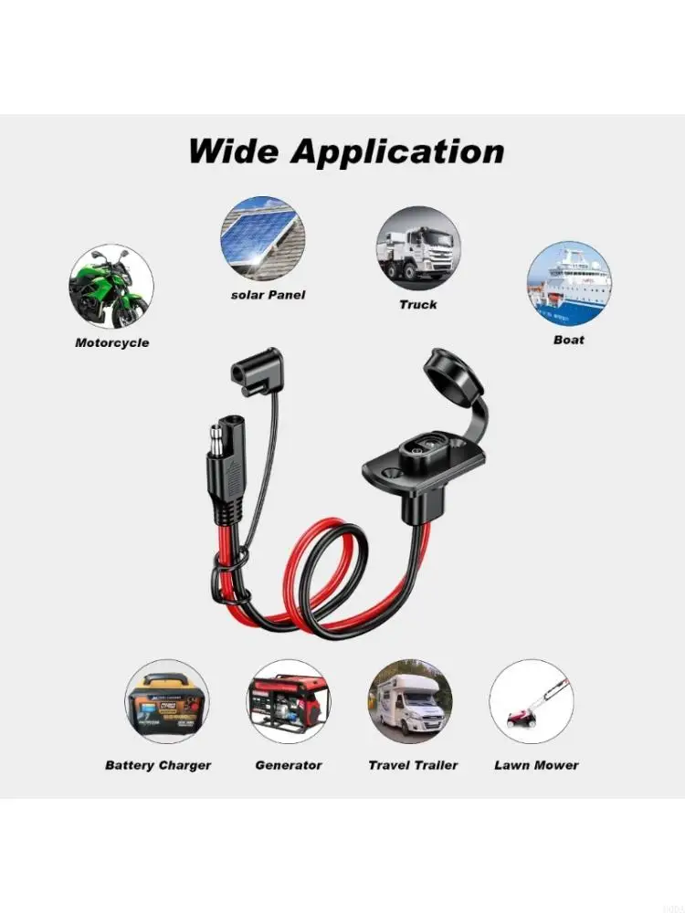 fio-extensao-sae-30cm-12awg-desconecta-rapidamente-macho-para-femea-soquete-para-facil-transporte-manutencao