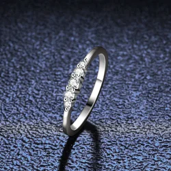 18K gold ring moissanite 5-star seven-star row of diamonds PT950 platinum women's ring seiko jewelry gift