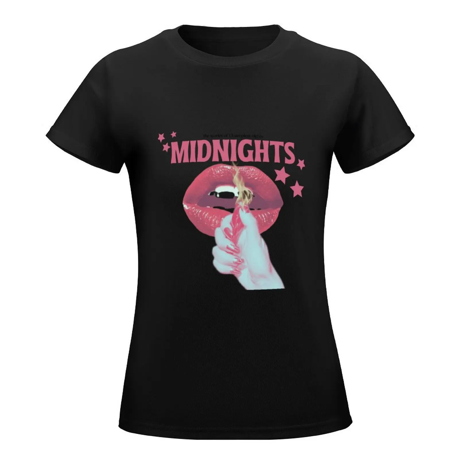 MIDNIGHTS WITH ME T-Shirt plain hippie clothes T-shirt Women