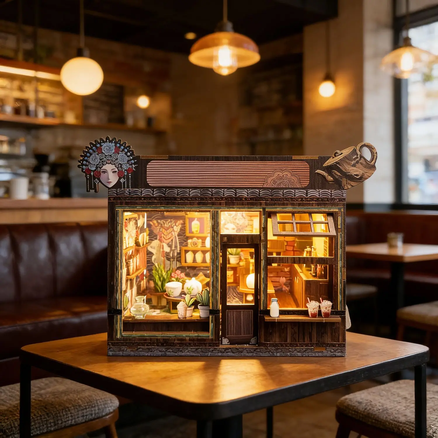 

Деревянный конструктор OUZEY: миниатюрные домики для девочек, набор для сборки, подарок, 3D-головоломка из дерева, игрушка для самостоятельной сборки