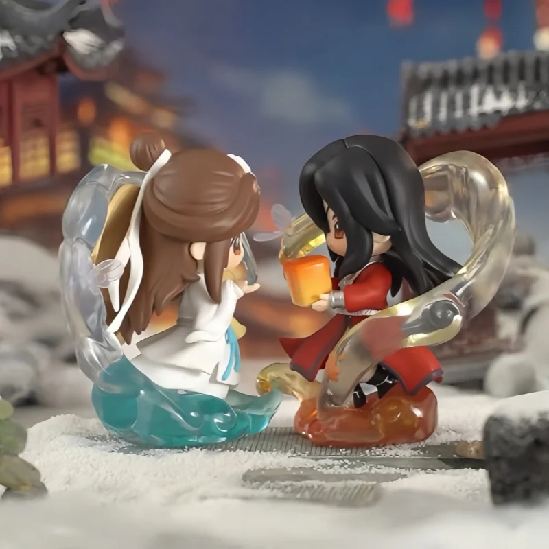 

Heaven Official's Blessing Animation Danqing Fenghua Series Blind Box Mystery Trendy Toys Figure Desk Decor Ornament Gifts