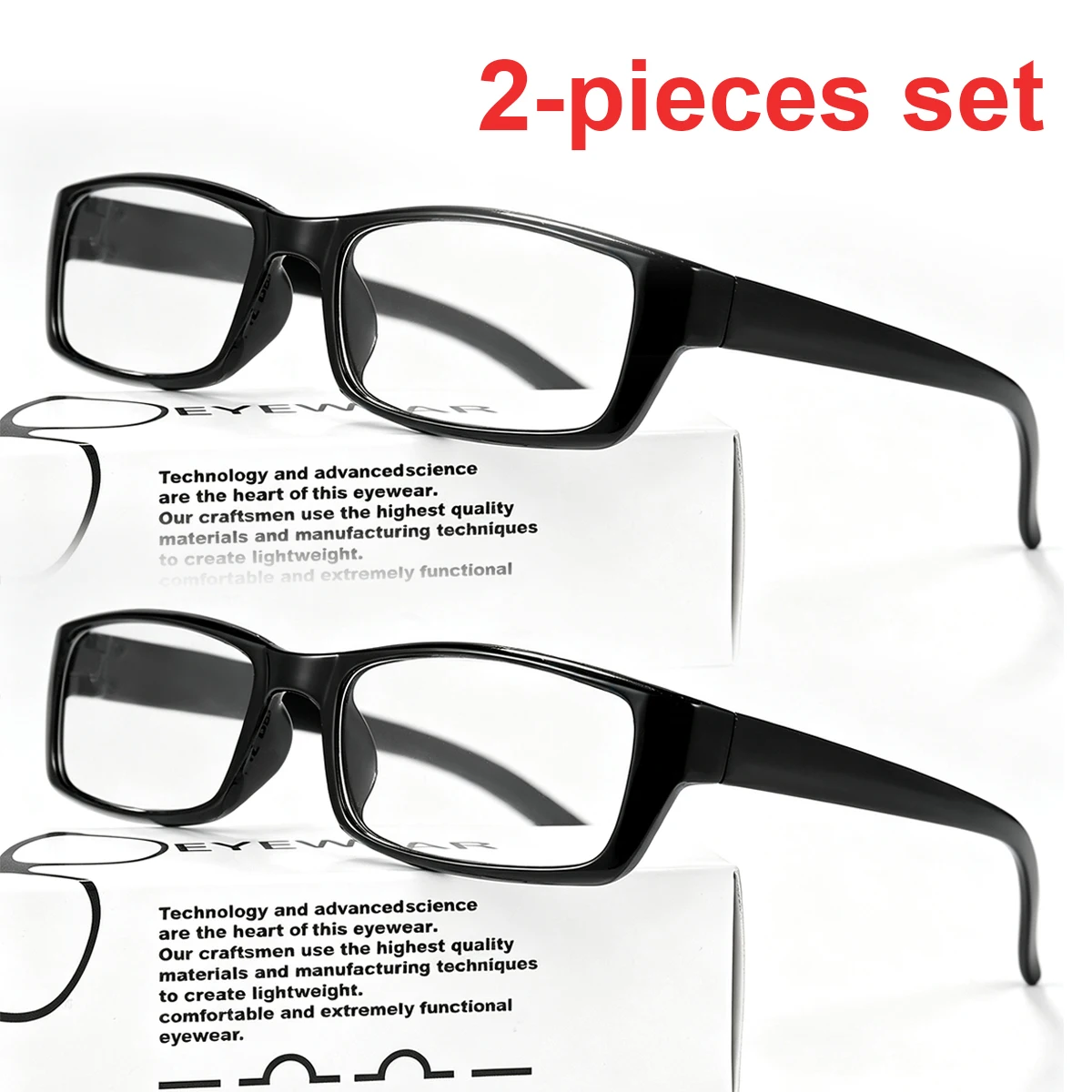 Auto Focus Glasses Self Adjusting, Intelligent Zoom Anti-Blue Light Reading Glasses for Men Women, Smart Presbyopia Eyewear L1