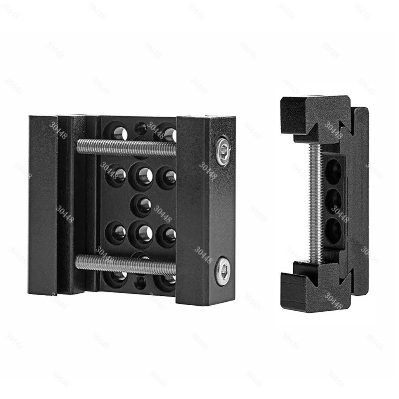Aluminum Alloy Cabin Tube Mounting Base Arca Interface Front and Rear Aluminum Tube Fixing Plate Aluminum Alloy Mounting