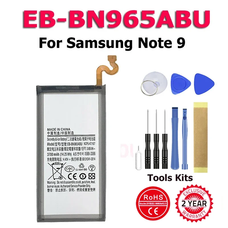 New Phone EB-BN965ABU Battery For Samsung Galaxy Note9 Note 9 N960U SM-N9600 SM-N960F N9600 SM-N965F In Stock