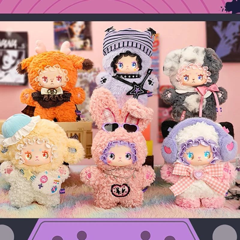 

Прекрасная серия Эммы Панк Эра, слепая коробка, виниловая милая Эмма Mystery Box, плюшевая сумка, очаровательная игрушка-сюрприз, кулон, кукла, экшн-фигурка, подарки