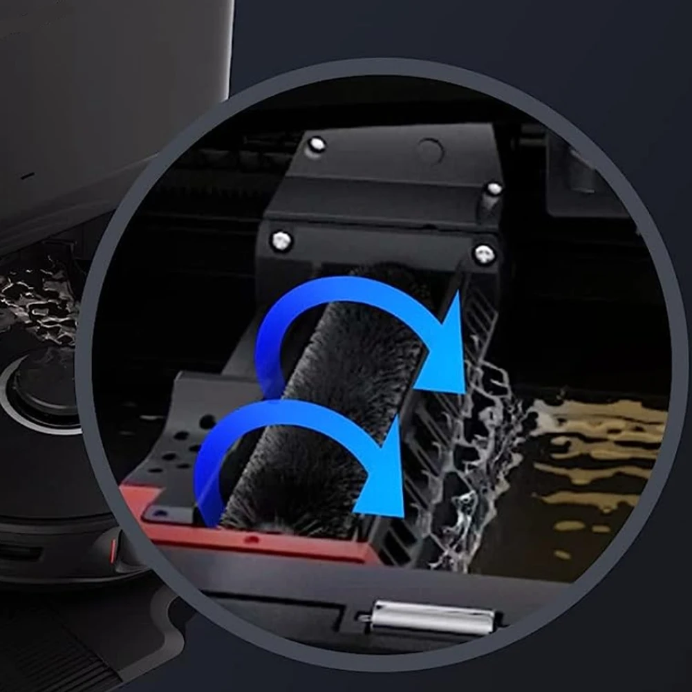 مجموعة فلتر مياه A88X وفرش تنظيف عالية السرعة لملحقات المكنسة الكهربائية Roborock Saros 10 / S9 Maxv Ultra/G30 1 + 1