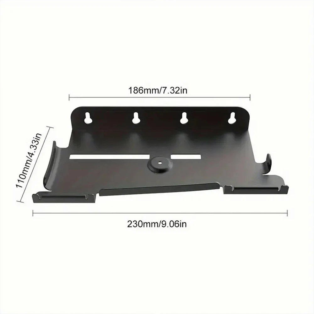 Kit de soporte de pared vertical de acero con fijación por tornillo para PS5/PS5Slim (CD y versiones digitales)