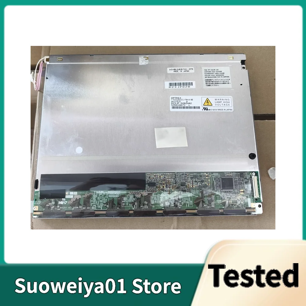 AA121SL01 AA121SL02 Original Monitor de tela de 12,1 polegadas 800 × 600 Testado LCD industrial verificado
