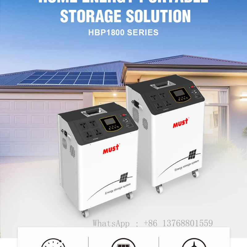 MUST 1kw 5kw 3kva 3000w Air Conditioning Lifepo4 Roof Solar Mounting Customize Complete Off Grid Solar Energy System For Home