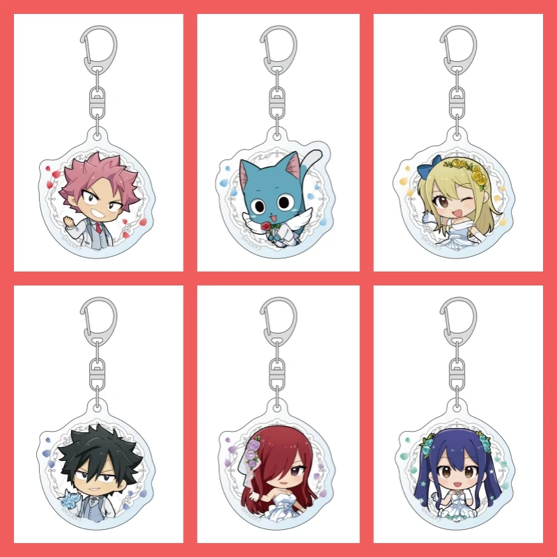 fairy-tail-свадебная-версия-llavero-аниме-Нацу-Люси-Грей-Эрза-акриловая-фигурка-брелок-для-фанатов-подарки-на-день-рождения-6-см-оптовая-продажа-с-фабрики