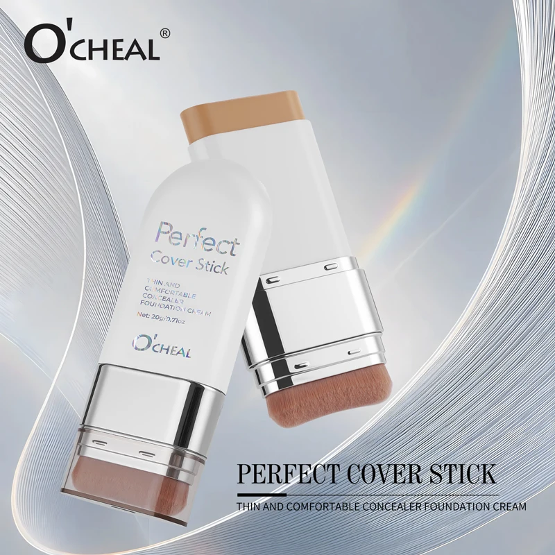 O'CHEAL Perfect Cover Stick Thin And Comfortable Concealer Foundation Cream Stick Instant Natural Waterproof Long-lasting Makeup image 2