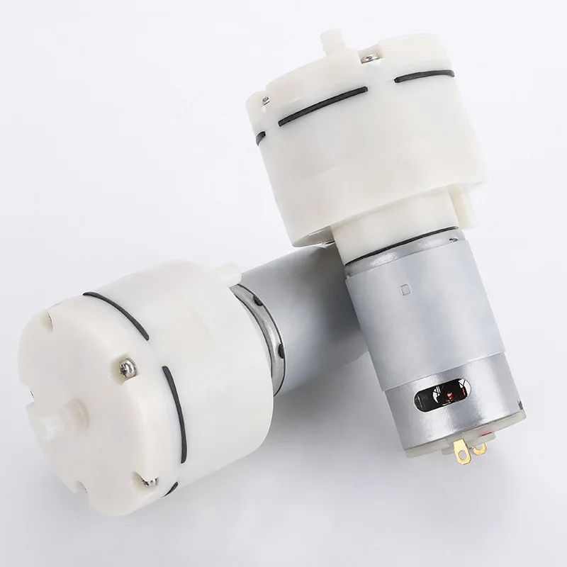 1Pc DC12V Mikropompa próżniowa Wyciszenie Pompa powietrza Podciśnienie 10W Urządzenie Pompa napowietrzająca do akwarium Niski poziom hałasu Urządzenie medyczne Pompa powietrza